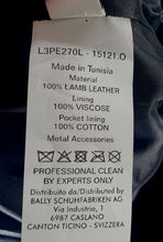 Load image into Gallery viewer, Bally 6230542 Black Lamb Leather Bomber Jacket MSRP $2000
