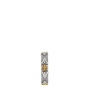 Load image into Gallery viewer, Konstantino Delos 2 Sterling Silver18k Yellow Gold Ring DMK2144-130 S7 MSRP $300
