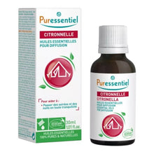 Load image into Gallery viewer, Citronella Essential Oils For Diffusion By Puressentiel 101 oz / 30 ml PACK OF 3
