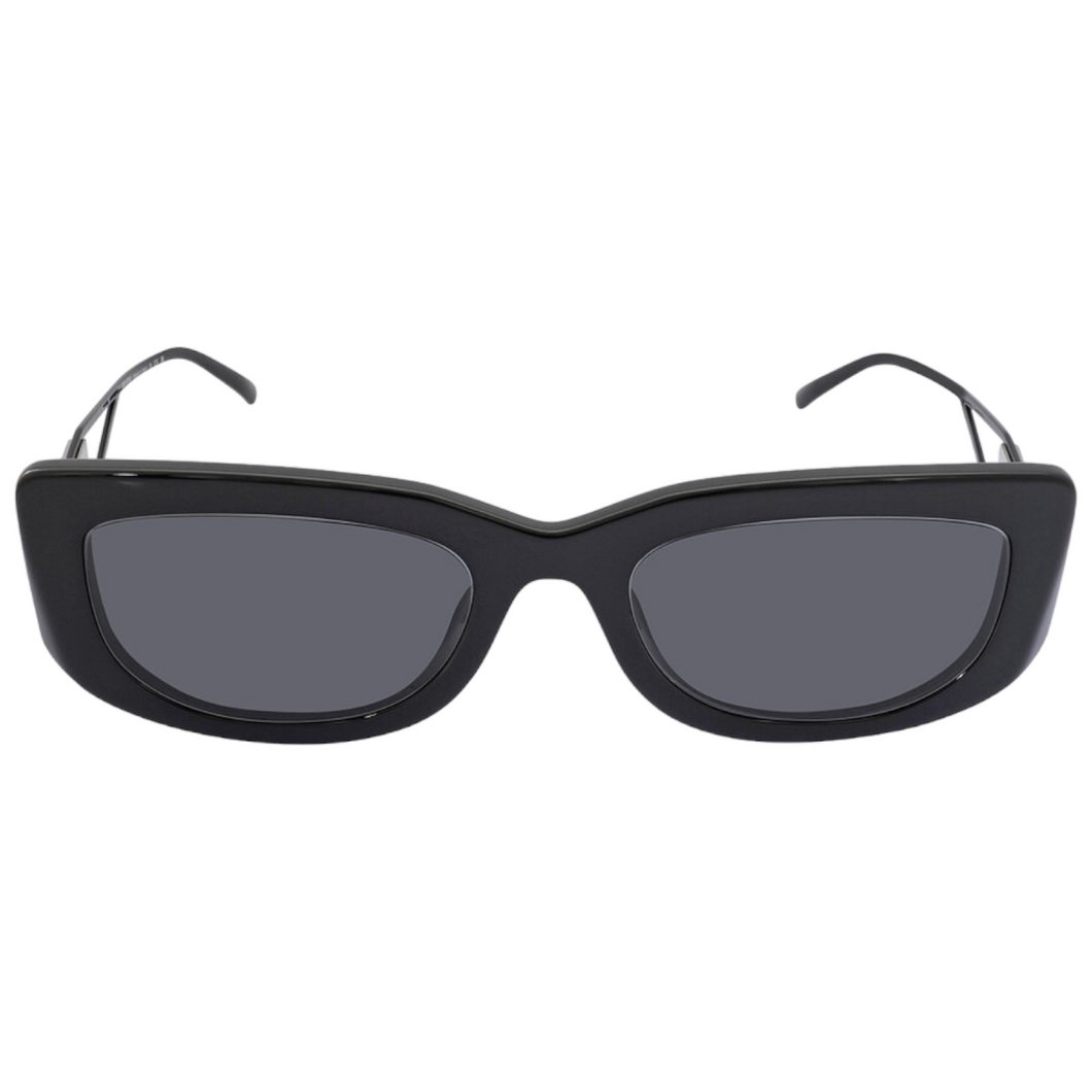 NEW PRADA Women's PR 14YS 1AB5S0 Black Frame Dark Grey Lens Sunglasses MSRP $475
