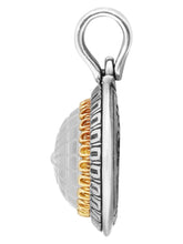 Load image into Gallery viewer, Konstantino Dome Silver 18k Gold MOP Pendant with Chain MEKJ732-313 MSRP $830
