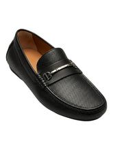 Load image into Gallery viewer, Bally Daryan 6307931 Men's Black Perforated Leather Driving Shoes MSRP $678

