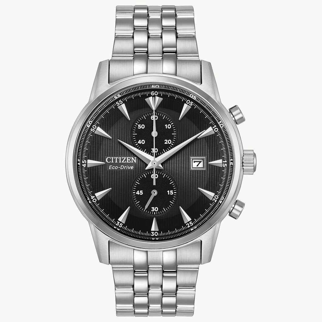 Citizen Eco-Drive Corso Men's Chronograph Watch CA7000-55E MSRP $375