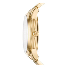 Load image into Gallery viewer, Michael Kors Runway MK6588 Women&#39;s Gold-Tone Quartz 38mm Watch MSRP $275
