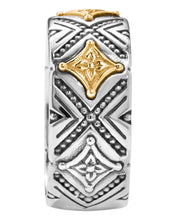 Load image into Gallery viewer, Konstantino Dome Sterling Silver and 18k Gold Ring DKJ976-130 S7 MSRP $490

