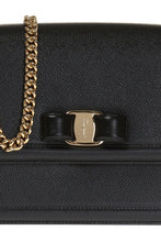 Load image into Gallery viewer, Salvatore Ferragamo Ginny Women's 674278 Black Shoulder Bag MSRP $1980
