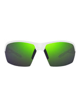 Load image into Gallery viewer, Revo Jett Polarized Matte White Frame with Evergreen 68-10-130 MSRP $219

