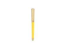 Load image into Gallery viewer, S T DUPONT DP462680 Liberté Yellow Lacquer &amp; Gold Rollerball MSRP $595 NEW
