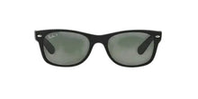 Load image into Gallery viewer, Ray-Ban RB2132 622 New Wayfarer Matte Black G-15 Green Classic 58-18-145
