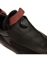 Load image into Gallery viewer, Bally Curtys-T 6301507 Men's Black &amp; Heritage Red Boots Size 8 MSRP $865
