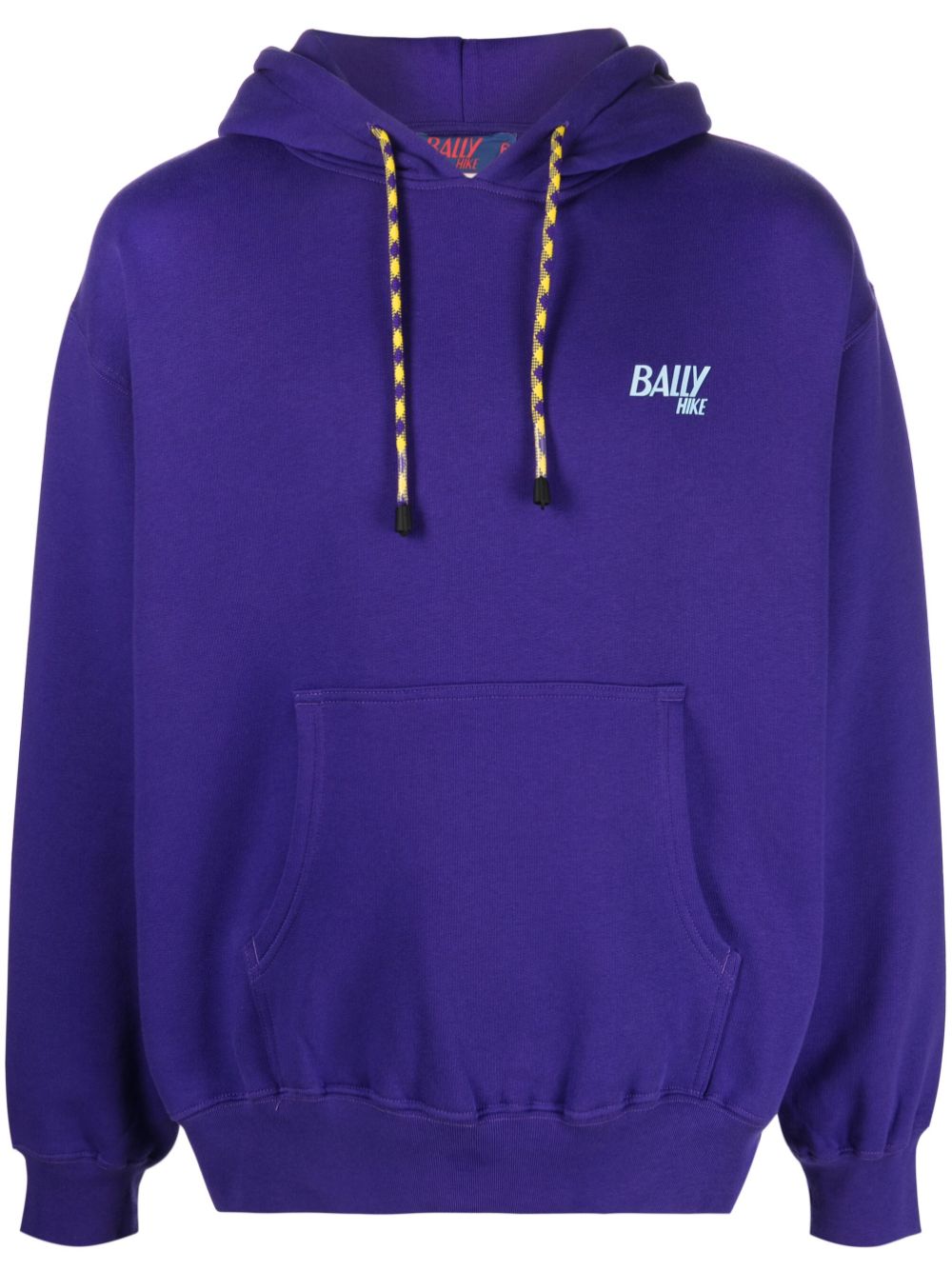 BALLY Unisex Hike 6 Organic Cotton Purple Hooded Sweatshirt 6238593 MSRP $420