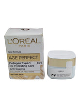 Load image into Gallery viewer, L’Oreal Age Perfect Eye Care - Collagen Expert, Re-hydrating Anti-Sagging -15 ml
