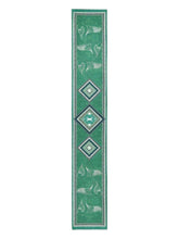 Load image into Gallery viewer, Baccarat 2810215 Ladies Louxor Twillsilk Maxi Tie Green Scarf MSRP $290

