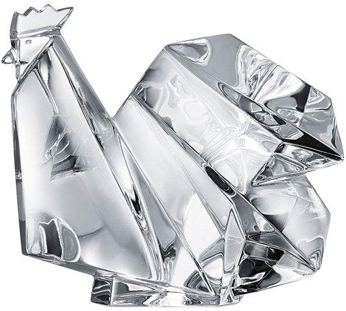 Baccarat 1762749 Crystal Origami Rooster MSRP $630