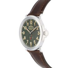 Load image into Gallery viewer, Shinola Detroit Men&#39;s The Runwell S0120250579 Subsecond Dark Olive Watch $595
