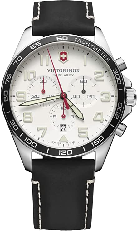 Victorinox Swiss Army 241853 Fieldforce Chronograph 42 mm Men's Watch MSRP $890