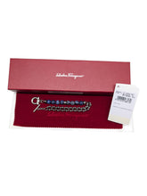 Load image into Gallery viewer, Salvatore Ferragamo Women's 727213 Lava Stones Bracelet with Gancini MSRP $420
