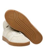 Load image into Gallery viewer, Bally Wiggles 6303321 Men&#39;s Dusty White Calf Suede High Top Sneakers MSRP $770
