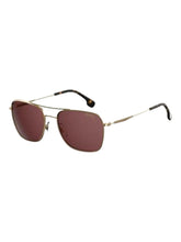 Load image into Gallery viewer, Carrera 130/S Aviator Gold/Burgundy Polarized 58-19-150 Sunglasses MSRP$170
