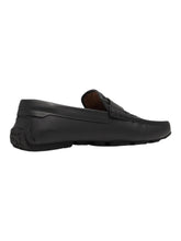Load image into Gallery viewer, Bally Pilos 6303650 Men's Black Leather Driving Loafers MSRP $740
