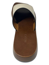 Load image into Gallery viewer, Bally Ofera 6225850 Ladies Bone Plain Leather Flat Sandals MSPR$595
