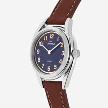 Load image into Gallery viewer, NEW SHINOLA Detroit Women&#39;s The Derby S0120250584 Blue Dial Watch MSRP $650
