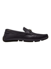 Load image into Gallery viewer, Bally Philip 6300426 Men&#39;s Midnight Leather Drivers MSRP $660
