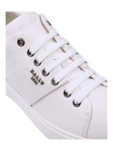 Load image into Gallery viewer, Bally Mattye 6300023 Men&#39;s White Calf Plain Leather Sneaker Size 13 MSRP $586
