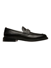 Load image into Gallery viewer, Bally Nickolas 6239815 Men's Black Leather Loafers MSRP $720
