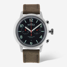 Load image into Gallery viewer, NEW SHINOLA Detroit Men&#39;s The Traveler S0120245782 2 Eye Chronograph Watch $850
