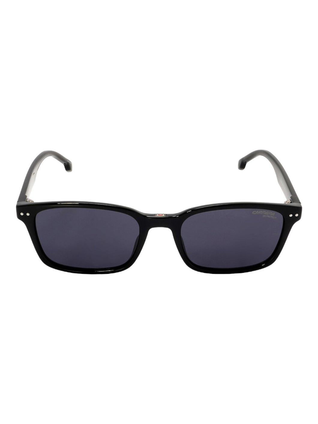 Carrera 2021/S Unisex Black Frame Gray Rectangular 50-18-135 Sunglasses MSRP $140
