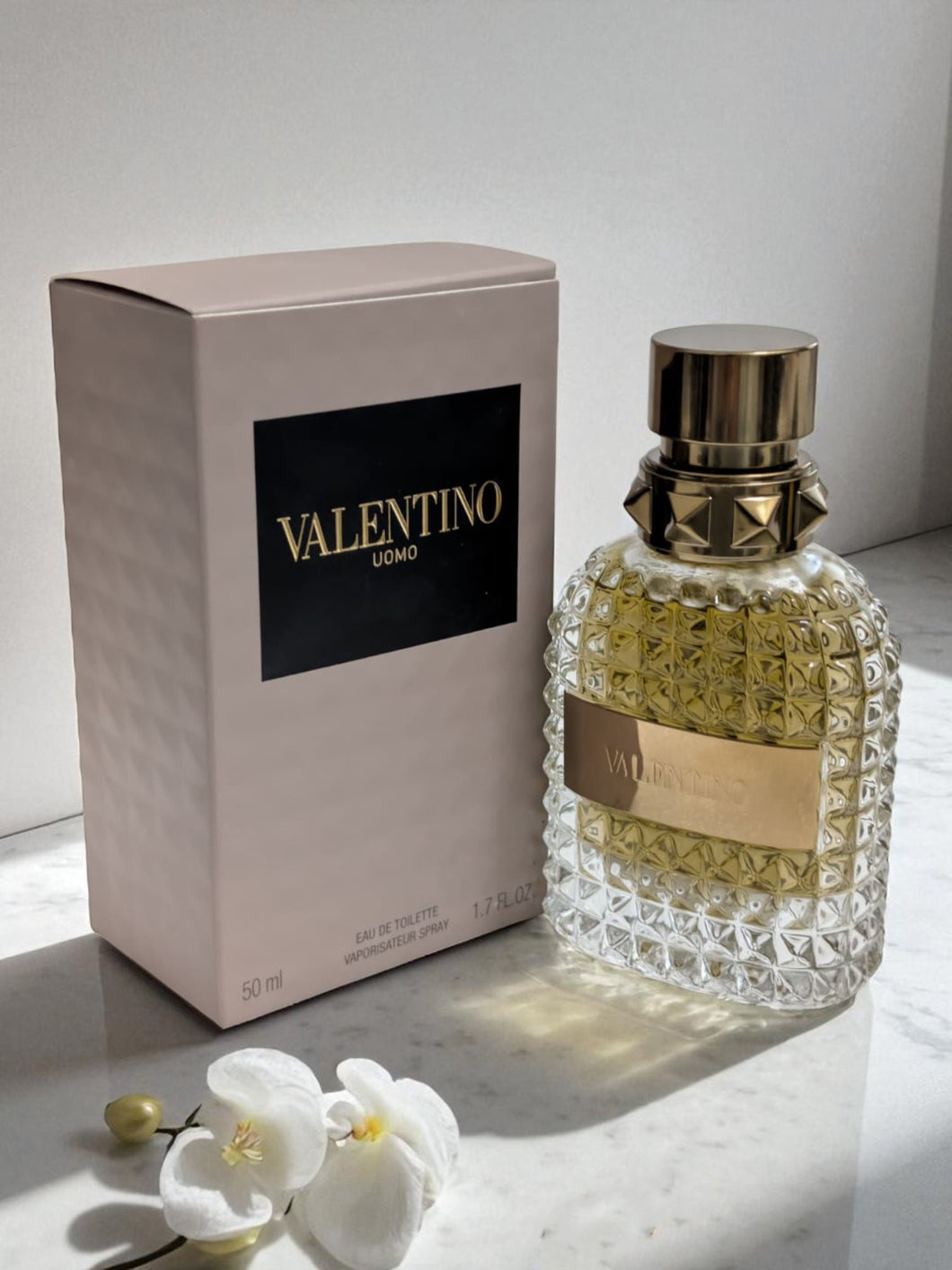Uomo By Valentino 1.7 oz / 50 ml Eau De Toilette For Men MSRP $85