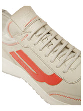 Load image into Gallery viewer, Bally Darys 6303303 Men&#39;s Dusty White &amp; Orange Suede Leather Sneakers MSRP $630
