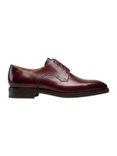 Load image into Gallery viewer, Bally Scrivani Men's Burgundy Calf Shiny Leather Derby Shoes Size 7 MSRP $1260
