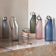 Load image into Gallery viewer, NEW GEORG JENSEN Sky Water Bottle In Grey MSRP $35
