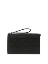 Load image into Gallery viewer, Salvatore Ferragamo Gancini 723757 Black Document Holder MSRP $795

