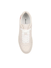 Load image into Gallery viewer, Bally Rygel-Low 6309013 Men's White/Candy Red Low-Top Sneakers MSRP $720
