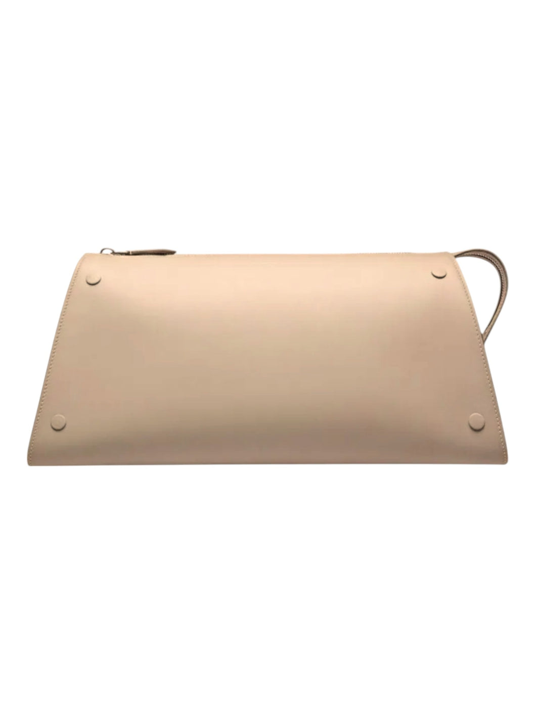 Bally Arieel 6302143 Women's Fossil Leather Clutch Bag MSRP $1215