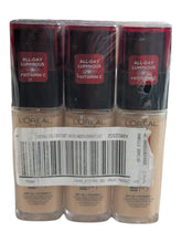 Load image into Gallery viewer, L'Oreal Infallible 32HR FreshWear Foundation120 Vanilla 1oz/30ml Pack of 3
