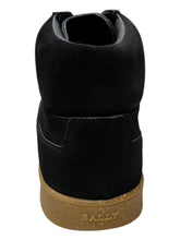 Load image into Gallery viewer, Bally Wiggles 6303810 Men&#39;s Black Calf Suede High Top Sneakers MSRP $770
