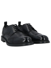 Load image into Gallery viewer, Bally Nicor 6301519 Men&#39;s Black Leather Derby Shoes MSRP $870

