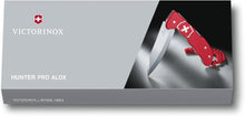 Load image into Gallery viewer, Victorinox Hunter Pro Red Alox Pocket Knife with Lanyard &amp; Lock Blade 0.9415.20
