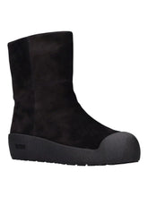 Load image into Gallery viewer, Bally GSTAAD 6302942 Men&#39;s Black Suede Leather Shirling Lined Boots MSRP $675
