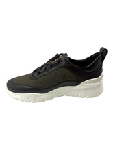 Load image into Gallery viewer, Bally Bredley 6239584 Men&#39;s Ebano Leather &amp; Fabric Sneakers Size 7 MSRP $560
