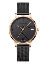 Load image into Gallery viewer, Wenger Swiss Army Ladies 01.1731.113 Metropolitan Donnissima Black Dial Watch 38 mm MSRP$245
