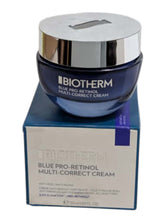 Load image into Gallery viewer, Biotherm Blue Pro-Retinol Multi-Correct Cream 1.69 oz Skin Care MSRP $80
