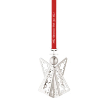 Load image into Gallery viewer, NEW GEORG JENSEN CHRISTMAS Angel Ornament Palladium Plated MSRP $59
