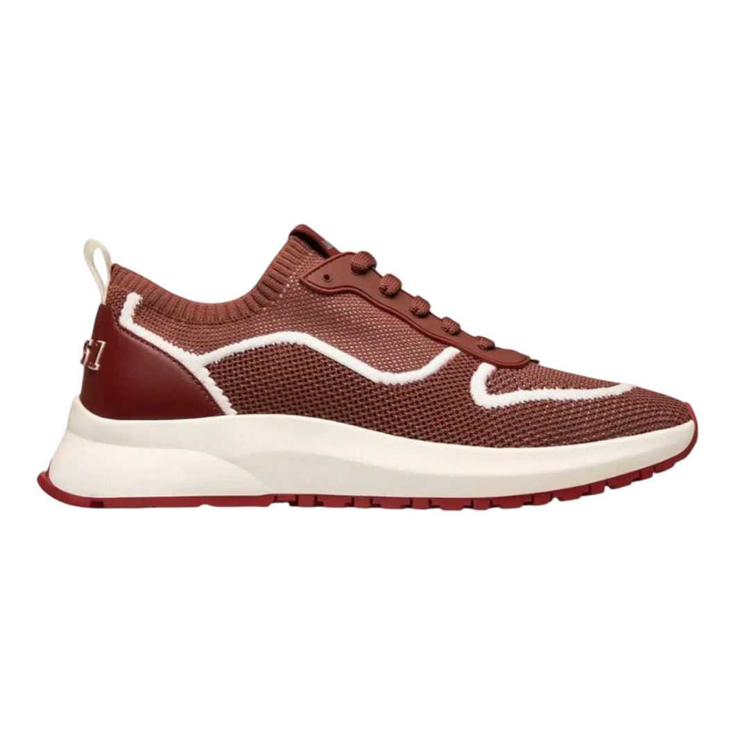 Bally Davyn 6300450 Men's Heritage Red & White Mesh Sneakers MSRP $620
