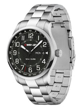 Load image into Gallery viewer, Wenger Swiss Army Men&#39;s 01.1541.128 Attitude Black Dial Watch 42 mm MSRP $245

