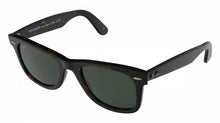 Load image into Gallery viewer, Ray-Ban RB2140 902 Original Wayfarer Polished Tortoise G-15 Sunglasses 50-22
